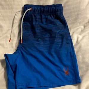 Men’s medium Spyder swim shorts